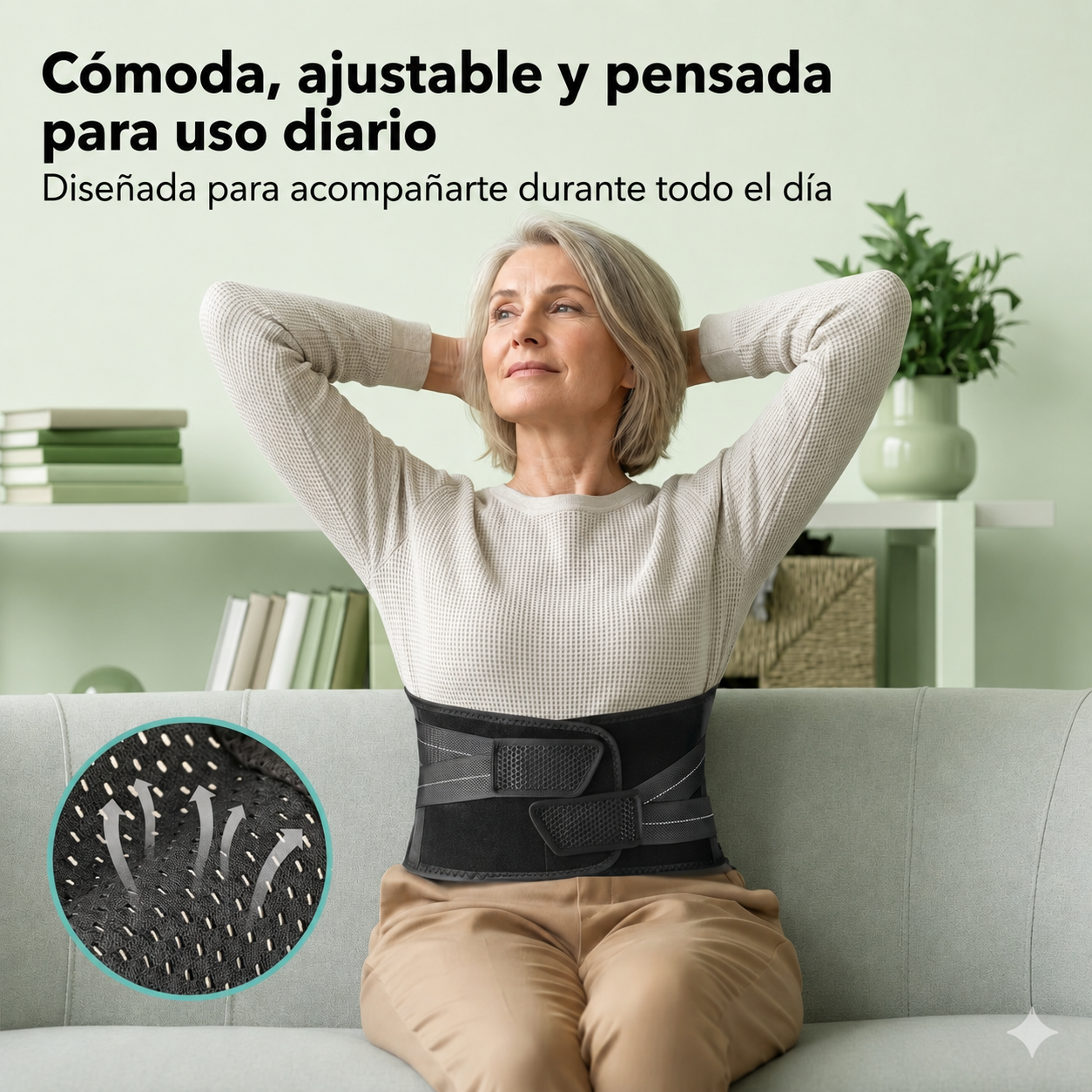 Faja Térmica Lumbar | Di adiós a las molestias en la zona lumbar y abdominal | ThermoCore™