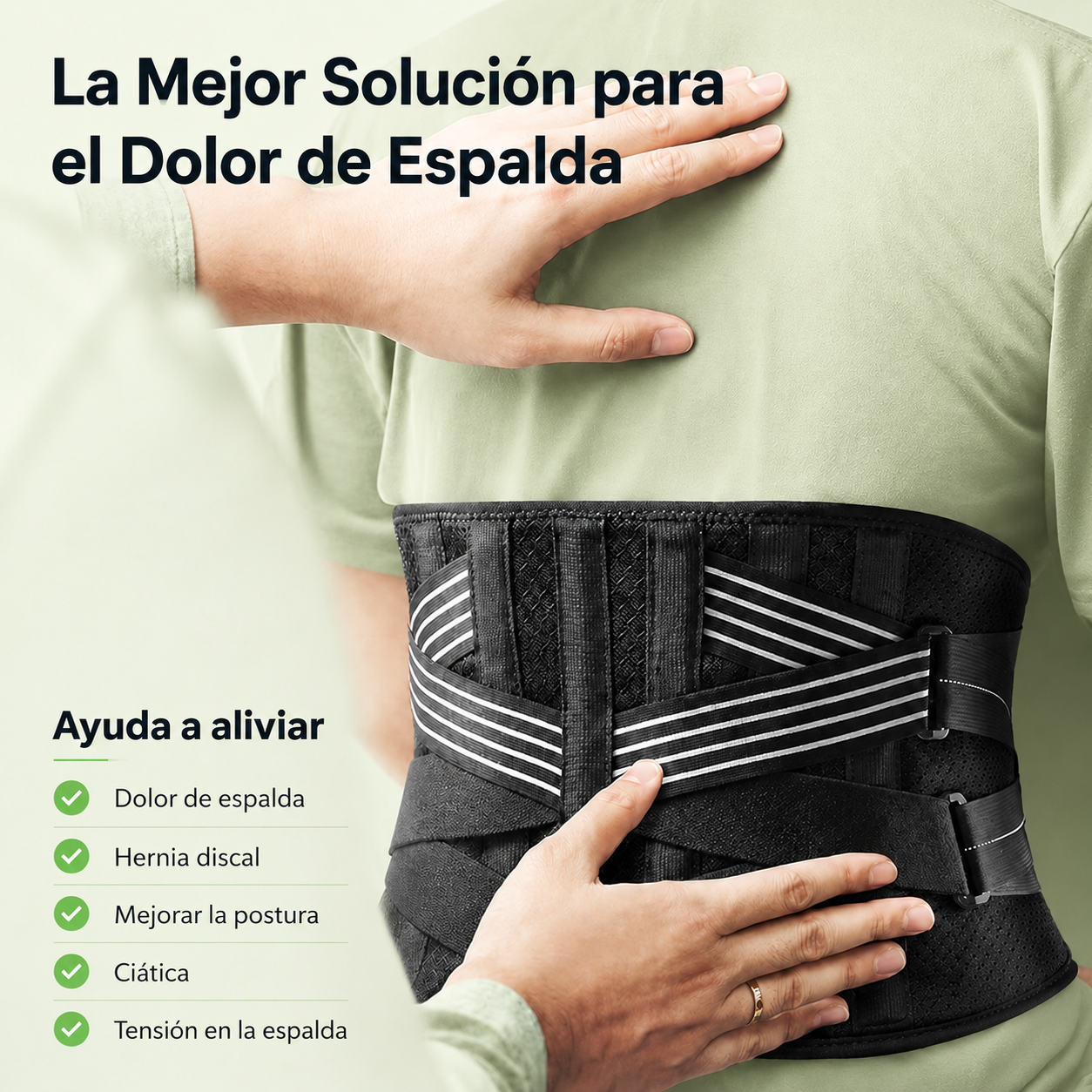 Faja Térmica Lumbar | Di adiós a las molestias en la zona lumbar y abdominal | ThermoCore™